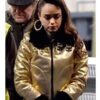  Curfew Faith Palladino Golden Jacket