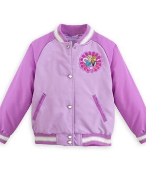  Disney Frozen Anna Varsity Jacket