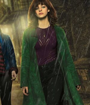  Gotham Knights Duela Trench Coat