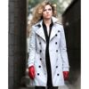  Gotham Barbara Kean White Coat