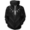  	Black Panther Pullover Style Hoodie
