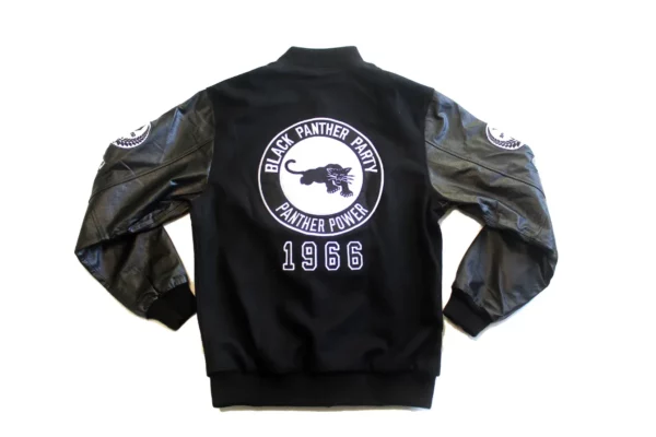 Black Panther Party Varsity Bomber Jacket Black Panther Party Varsity Bomber Jacket