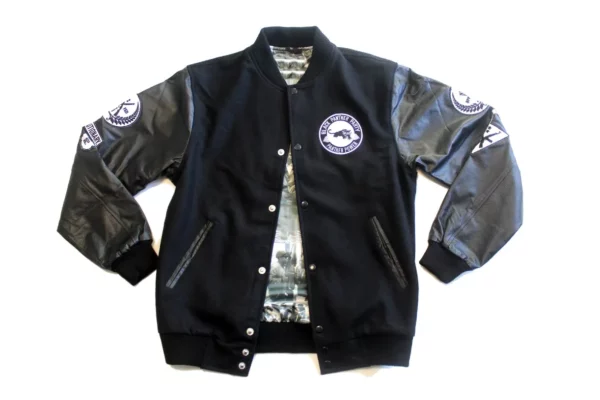 Black Panther Party Varsity Bomber Jacket Black Panther Party Varsity Bomber Jacket