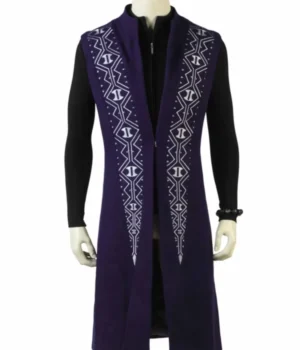  	Black Panther Avengers Infinity War T’challa Long Wool Coat