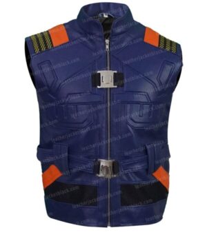  	Michael B Jordan Black Panther Vest