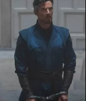  	Doctor Strange in the MOM Faux Blue Jacket