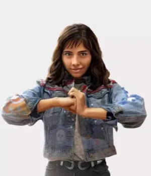  	America Chavez Doctor Strange 2022 Blue Denim Jacket