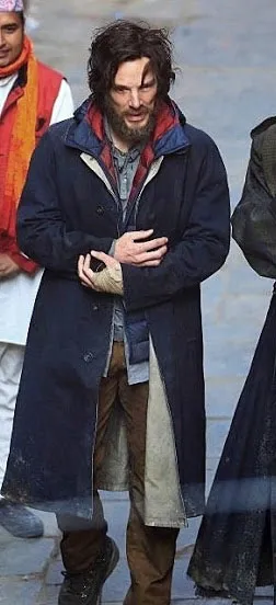 Dr. Stephen Blue Doctor Strange Blue Cotton Coat Dr. Stephen Blue Doctor Strange Blue Cotton Coat