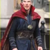  	Doctor Strange Long Costume Wool Coat