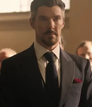  	Dr Stephen Doctor Strange 2 Black Blazer Suiting Coat