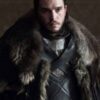 	The Eternals Kit Harington Black Fur Coat