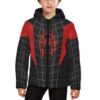  	Spider-Man Miles Morales Puffer Hooded Spider Jacket