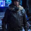  	Spiderman Homecoming The Vulture Brown Leather Jacket