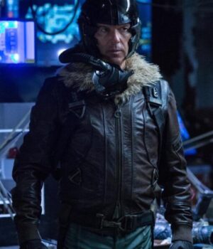  	Spiderman Homecoming The Vulture Brown Leather Jacket