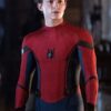  	Spider Man Homecoming Red Leather Jacket