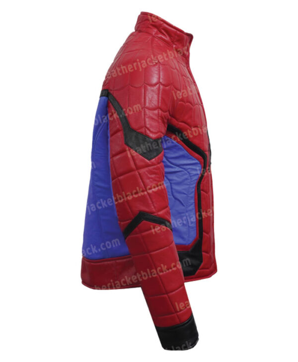 Spider Man Homecoming Red Leather Jacket Spider Man Homecoming Red Leather Jacket