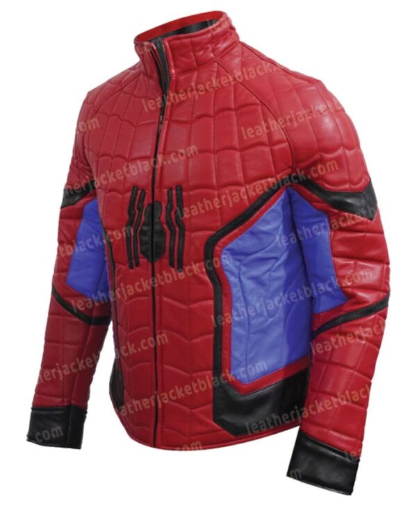 Spider Man Homecoming Red Leather Jacket Spider Man Homecoming Red Leather Jacket