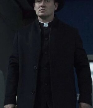  	The Punisher 2 Josh Stewart Black Long Coat