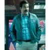  	DeadPool 2 Rob Delaney Grey Bomber Jacket