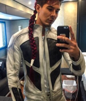  	Shatterstar DeadPool 2 Leather Jacket