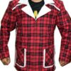  	Deadpool Red Flannel Jacket