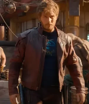  	Star Lord The Guardians of the Galaxy Holiday Special Jacket
