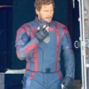  	Star Lord Guardians of The Galaxy 3 Blue Jacket