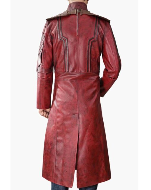 Star Lord Vol 2 Guardians Of The Galaxy Leather Trench Coat Star Lord Vol 2 Guardians Of The Galaxy Leather Trench Coat