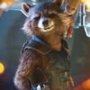 	Raccoon Leather Vest Guardians Of The Galaxy Vol 2