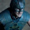 	The Suicide Squad 2 Nathan Fillion Green Leather Costume Vest