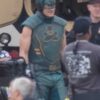  	The Suicide Squad 2 Nathan Fillion Green Leather Costume Vest