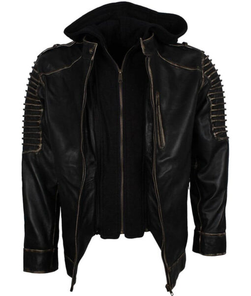 Suicide Squad The Joker Black Café Racer Jacket Suicide Squad The Joker Black Café Racer Jacket