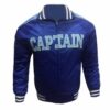  	Suicide Squad Captain Boomerang Blue Bomber Jacket