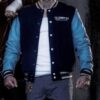  	Suicide Squad Diablo Blue Jacket