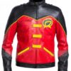  	Batman Red Robin Leather Jacket