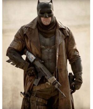  	Ben Affleck Dawn Of Justice Trench Coat