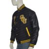 Cyborg Letterman Justice League Varsity Jacket Cyborg Letterman Justice League Varsity Jacket
