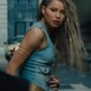  	Birds of Prey Black Canary Denim Vest
