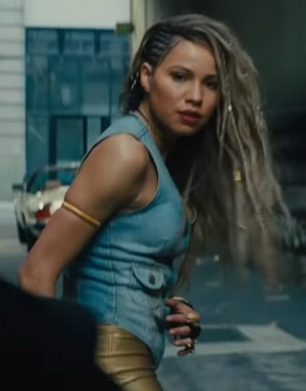 Birds of Prey Black Canary Denim Vest Birds of Prey Black Canary Denim Vest