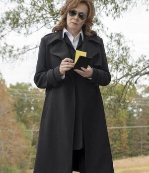  	Laurie Blake Watchmen Black Trench Coat
