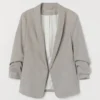  	The Flash S08 Allegra Garcia Grey Blazer