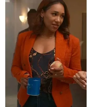  	The Flash Candice Patton Orange Blazer