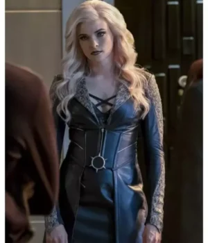  	The Flash S03 Caitlin Snow Leather Coat