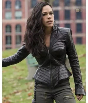  	The Flash Gypsy Black Leather Jacket