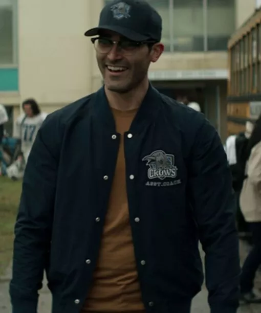 Superman and Lois Clark Kent Black Bomber Jacket Superman and Lois Clark Kent Black Bomber Jacket