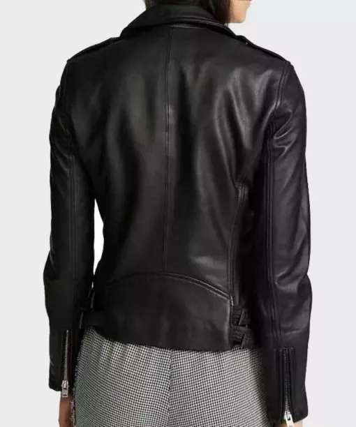 Superman and Lois Lane Biker Black Leather Jacket Superman and Lois Lane Biker Black Leather Jacket