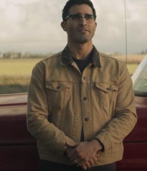  	Superman and Lois Tyler Hoechlin Cotton Brown Jacket