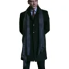  	Superman and Lois Morgan Edge Black Dinner Wool Coat