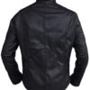  	Superman Smallville Black PU Leather Jacket