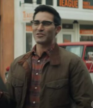  	Tyler Hoechlin Superman and Lois Brown Jacket